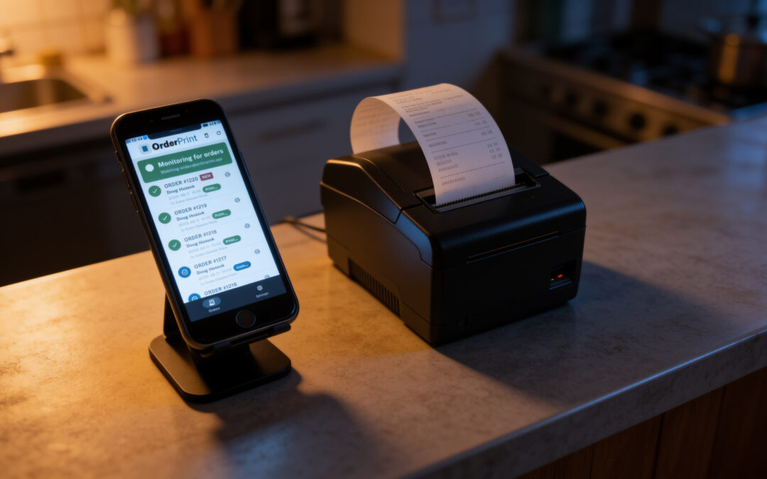 Do I need a POS system to print my online orders?